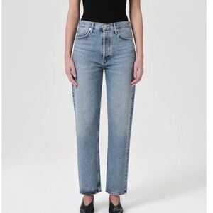 AGOLDE-90’s Pinch High Rise Blue Jeans Size 26